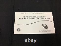 2017 United States Mint Limited Edition Silver Proof Set