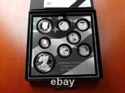2017- United States Mint Limited Edition Silver Proof Set Pristine OGP free ship