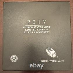 2017-s Limited Edition Proof Set In Ogp Free Us Shipping