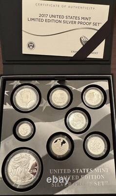 2017-s Limited Edition Proof Set In Ogp Free Us Shipping