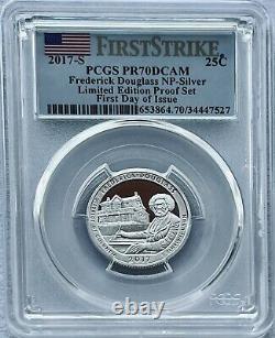 2017-s Limited Edition Silver Proof Set Pcgs Pr70dcam Fdoi First Strike Pop90