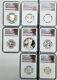 2018s Limited Edition Silver Proof 8 Coin Set Ngc Pf70 Trolley E. R. Sku C26