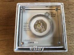 2018 Beatrix Potter Set of 4 Royal Mint Silver Proof Coloured 50p Coins