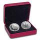 2018 Canada Silver Proof/reverse Proof Maple Leaf 2-coin Set Sku#156265