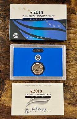2018-S 2019-S 2020-S Innovation Dollar Proof Sets in OGP. Box & COA