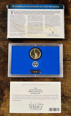 2018-S 2019-S 2020-S Innovation Dollar Proof Sets in OGP. Box & COA