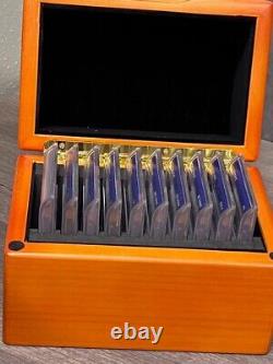 2018 S ANACS SILVER RP 70 DCAM 10 COIN SET Philadelphia Release First Strike