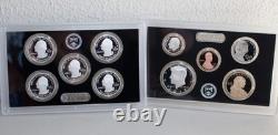 2018 S ANNUAL Silver 10 Coin Proof Set US Mint Original Box and COA Complete