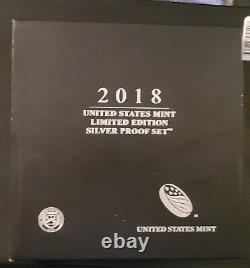 2018 S Limited Edition Silver Proof Set