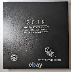 2018-S Limited Edition Silver Proof Set 8 Pc