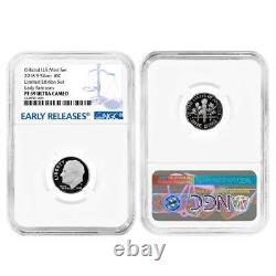 2018-S Limited Edition Silver Proof Set 8pc. NGC PF69UC ER Blue Label