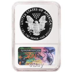 2018-S Proof $1 American Silver Eagle 3pc. Set NGC PF70UC FDI Black Label Red Wh