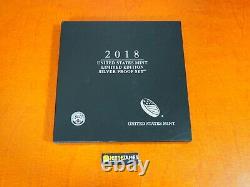 2018 S Proof Silver Eagle Limited Edition Proof Set 18rc In Ogp