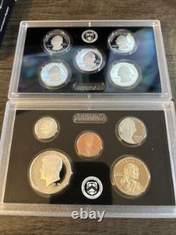 2018 S SILVER Proof Set Original Box & COA 10 Coins 90% Silver? FROM US MINT