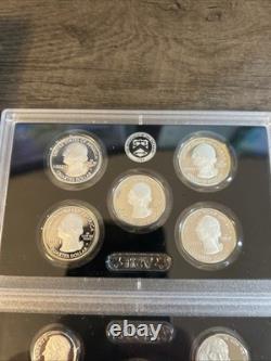 2018 S SILVER Proof Set Original Box & COA 10 Coins 90% Silver? FROM US MINT