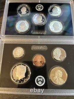 2018 S SILVER Proof Set Original Box & COA 10 Coins 90% Silver? FROM US MINT