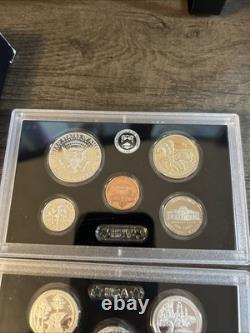 2018 S SILVER Proof Set Original Box & COA 10 Coins 90% Silver? FROM US MINT