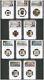 2018 S Silver Reverse Proof 50th Anniversary 10 Piece Set Ngc Pf70 Er