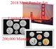 2018 S San Francisco Mint Silver Reverse Proof Set Limited Mintage Sold Out 18xc