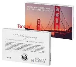 2018 S San Francisco Mint Silver Reverse Proof Set Limited Mintage SOLD OUT 18XC