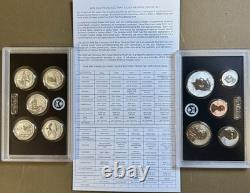 2018 S San Francisco Mint Silver Reverse Proof Set OGP COA 50th Anniv 2018 S San Francisco Mint Silver Reverse Proof Set OGP COA 50th Anniv
