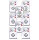 2018 S Silver Proof 8 Coin Limited Edition Set Ngc Pr70ucam Fdi