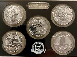 2018-S Silver Reverse Proof 10 coin Set withCoA & Original Packaging from US Mint