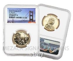 2018-S Silver Reverse Proof 50th Anv Set Early Releases Reverse PF70 NGC Bridge