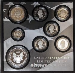 2018 S US Mint Limited Edition Silver Proof Set