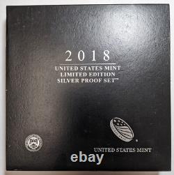 2018 S US Mint Limited Edition Silver Proof Set