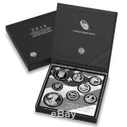 2018-S US Mint Limited Edition Silver Proof Set OGP & COA Last one Mint Sold Out