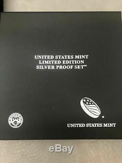 2018-S US Mint Limited Edition Silver Proof Set OGP & COA Last one Mint Sold Out