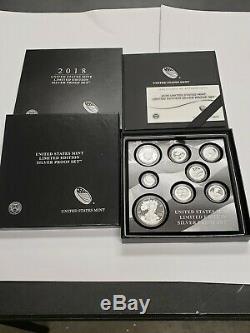 2018-S US Mint Limited Edition Silver Proof Set OGP & COA Last one Mint Sold Out