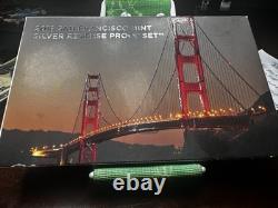 2018-S US Mint Silver Reverse Proof Set San Francisco 50th Anniversary OGP COA