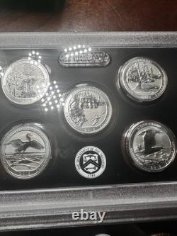 2018-S US Mint Silver Reverse Proof Set San Francisco 50th Anniversary OGP COA