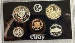 2018-S U. S. Mint 10 Coin Silver Proof Set WithCOA & OGP 1.338 Troy Oz. 900 Silver