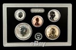 2018 San Francisco Mint Silver Reverse Proof Set INCLUDES LIGHT FINISH KENNEDY
