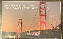 2018 Sanfrancisco Mint Silver Reverse Proof Set
