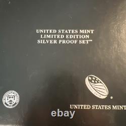 2018 US Mint Limited Edition Silver Proof 8-Coin Set Complete with OGP No COA