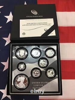 2018 US Mint Limited Edition Silver Proof Set (B)