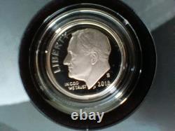 2018 US Mint Limited Edition Silver Proof Set Dime, Quarters, Half, SilverEagle