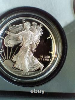 2018 US Mint Limited Edition Silver Proof Set Dime, Quarters, Half, SilverEagle