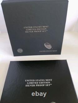 2018 US Mint Limited Edition Silver Proof Set Dime, Quarters, Half, SilverEagle