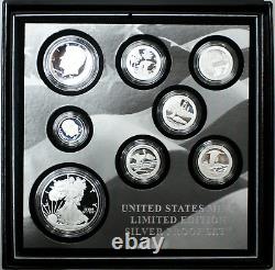 2018 US Mint Limited Edition Silver Proof Set in OGP and COA