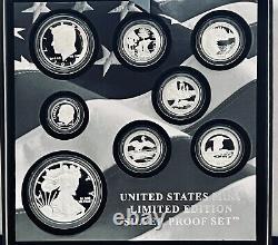 2018-s Limited Edition Silver Proof Dcam Set Gem/unc Super High Grade Box/coa