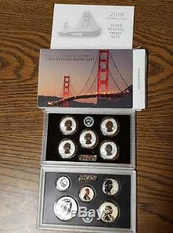 2018-s San Francisco Mint Silver Reverse Proof Set, Sold Out-limited Mintage