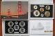 2018 S United States Mint Silver Reverse Proof Set 10 Coins With Coa & Box