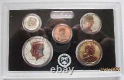 2018 s United States Mint Silver Reverse Proof Set 10 Coins with COA & Box