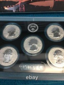 2018s SAN FRANCISCO 50th ANNIV. 10 coin SILVER REVERSE PROOF SET from US MINT