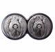 2019 1 Oz South Africa Big Five Elephant. 999 Silver Proof 2 Coin Set (presale)